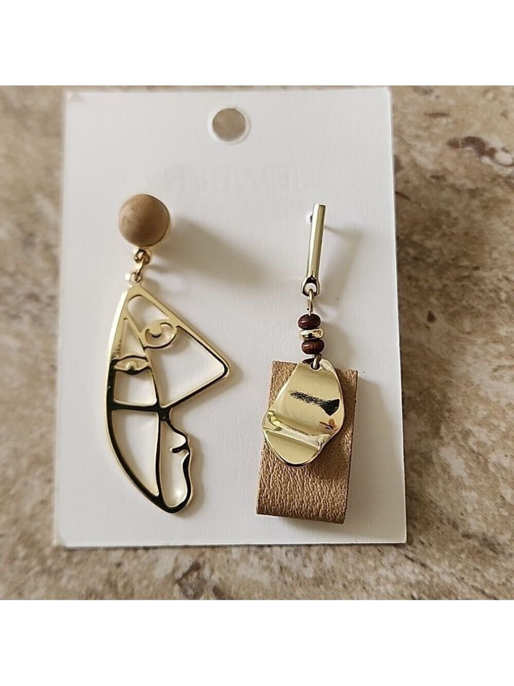 Face Artistic Earrings